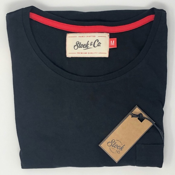 Black Pocket T-Shirt - Picture 2 of 5